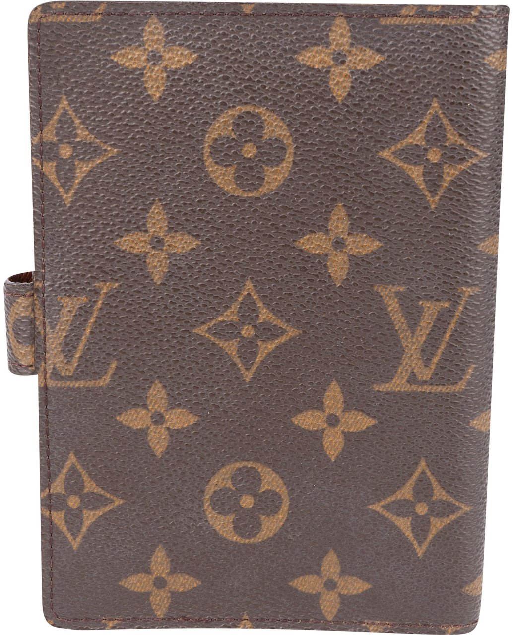 Louis Vuitton Louis Vuitton Canvas Monogram Agenda PM Bruin