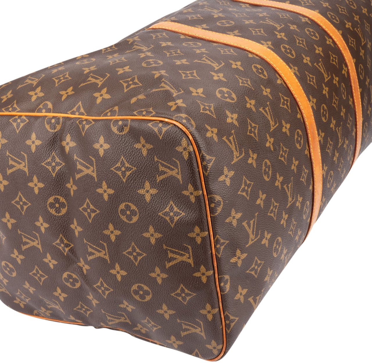 Louis Vuitton Louis Vuitton Canvas Monogram Sac Souple 55 Duffle Bag Bruin