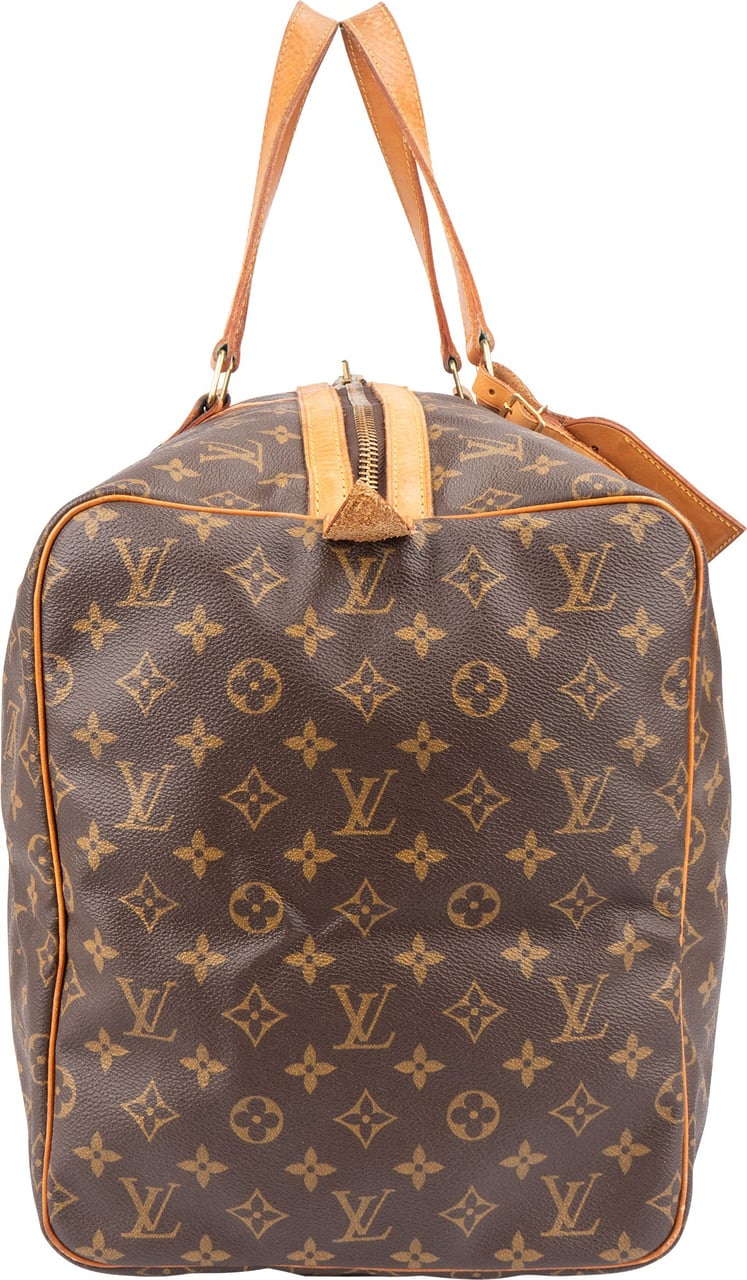 Louis Vuitton Louis Vuitton Canvas Monogram Sac Souple 55 Duffle Bag Bruin