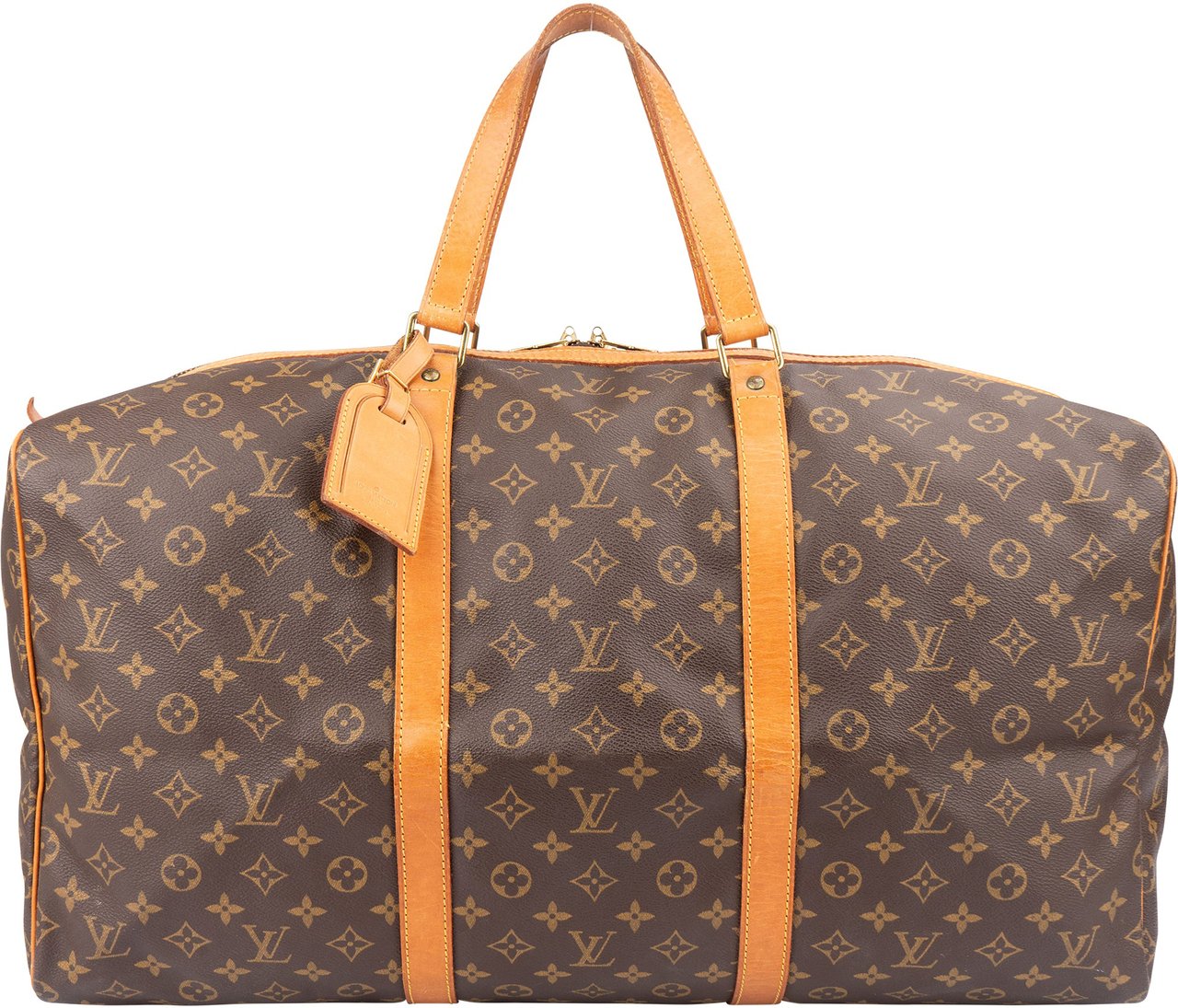 Louis Vuitton Louis Vuitton Canvas Monogram Sac Souple 55 Duffle Bag Bruin