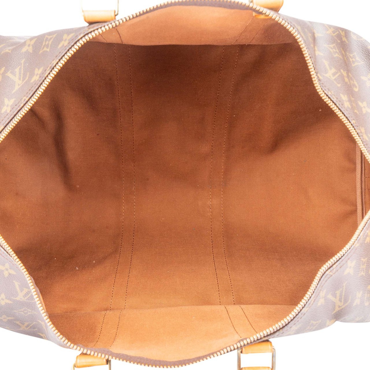 Louis Vuitton Louis Vuitton Canvas Monogram Keepall 55 Bandouliere Bruin