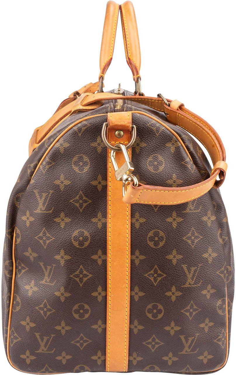 Louis Vuitton Louis Vuitton Canvas Monogram Keepall 55 Bandouliere Bruin