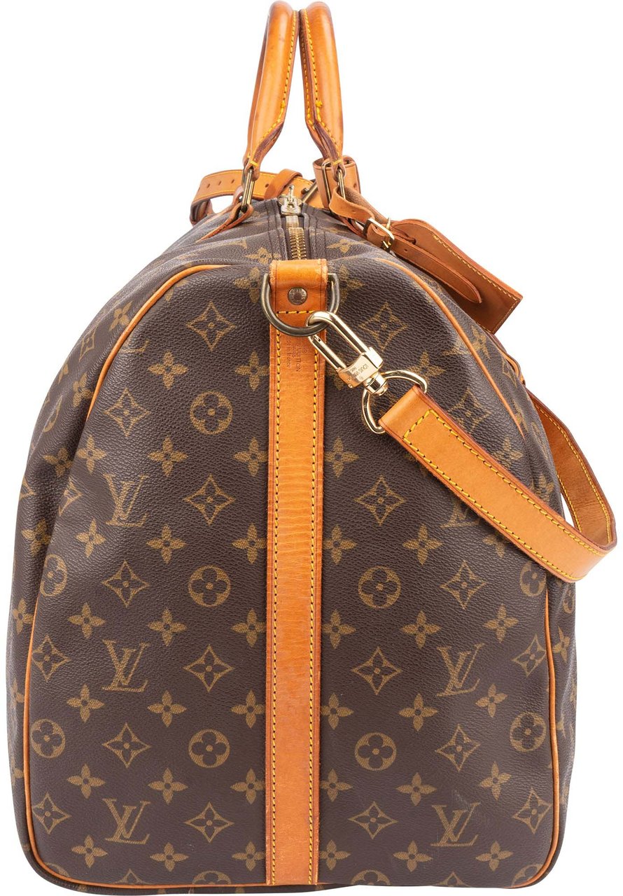 Louis Vuitton Louis Vuitton Canvas Monogram Keepall 60 Bandouliere Bruin