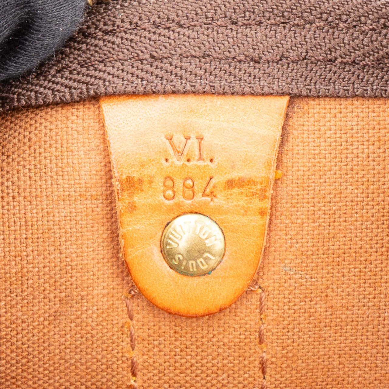 Louis Vuitton Louis Vuitton Canvas Monogram Keepall 60 Bandouliere Bruin