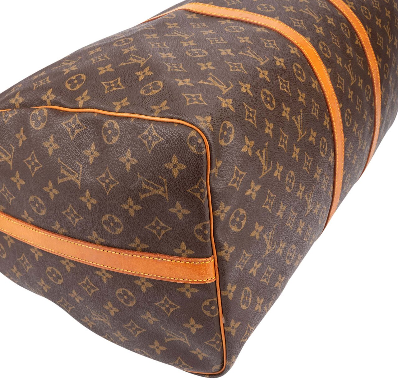 Louis Vuitton Louis Vuitton Canvas Monogram Keepall 60 Bandouliere Bruin