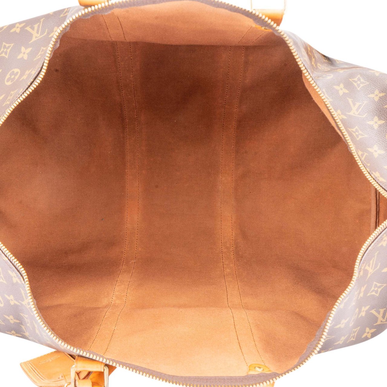 Louis Vuitton Louis Vuitton Canvas Monogram Keepall 60 Bandouliere Bruin