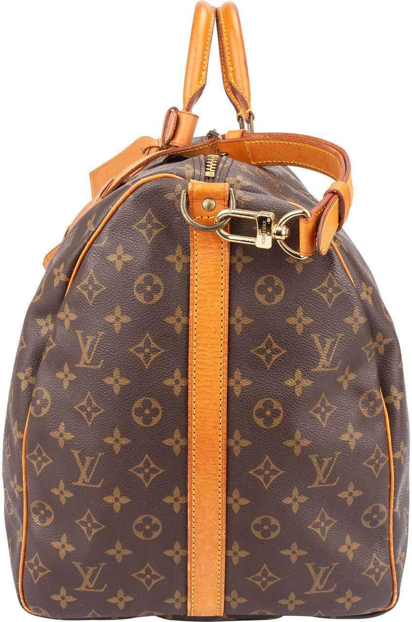 Louis Vuitton Louis Vuitton Canvas Monogram Keepall 60 Bandouliere Bruin