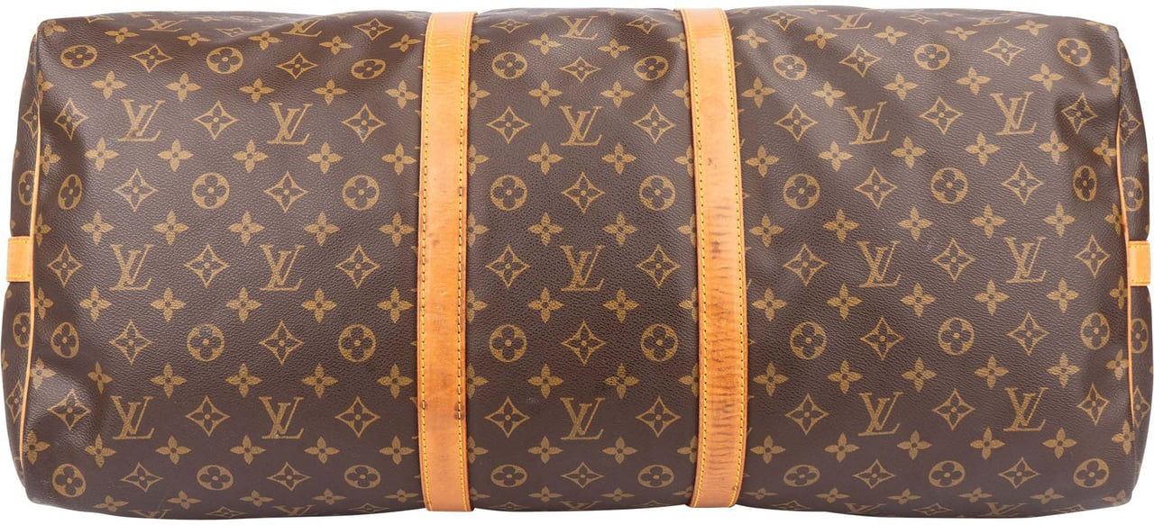 Louis Vuitton Louis Vuitton Canvas Monogram Keepall 60 Bandouliere Bruin