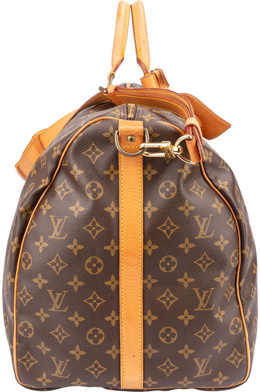 Louis Vuitton Louis Vuitton Canvas Monogram Keepall 60 Bandouliere Bruin