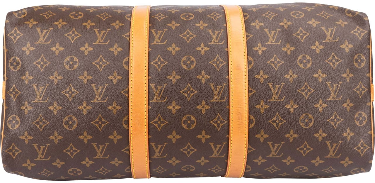 Louis Vuitton Louis Vuitton Canvas Monogram Keepall 50 Bandouliere Bruin