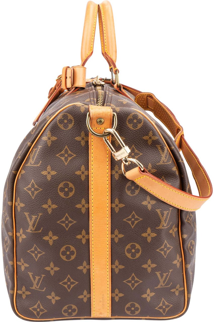 Louis Vuitton Louis Vuitton Canvas Monogram Keepall 50 Bandouliere Bruin