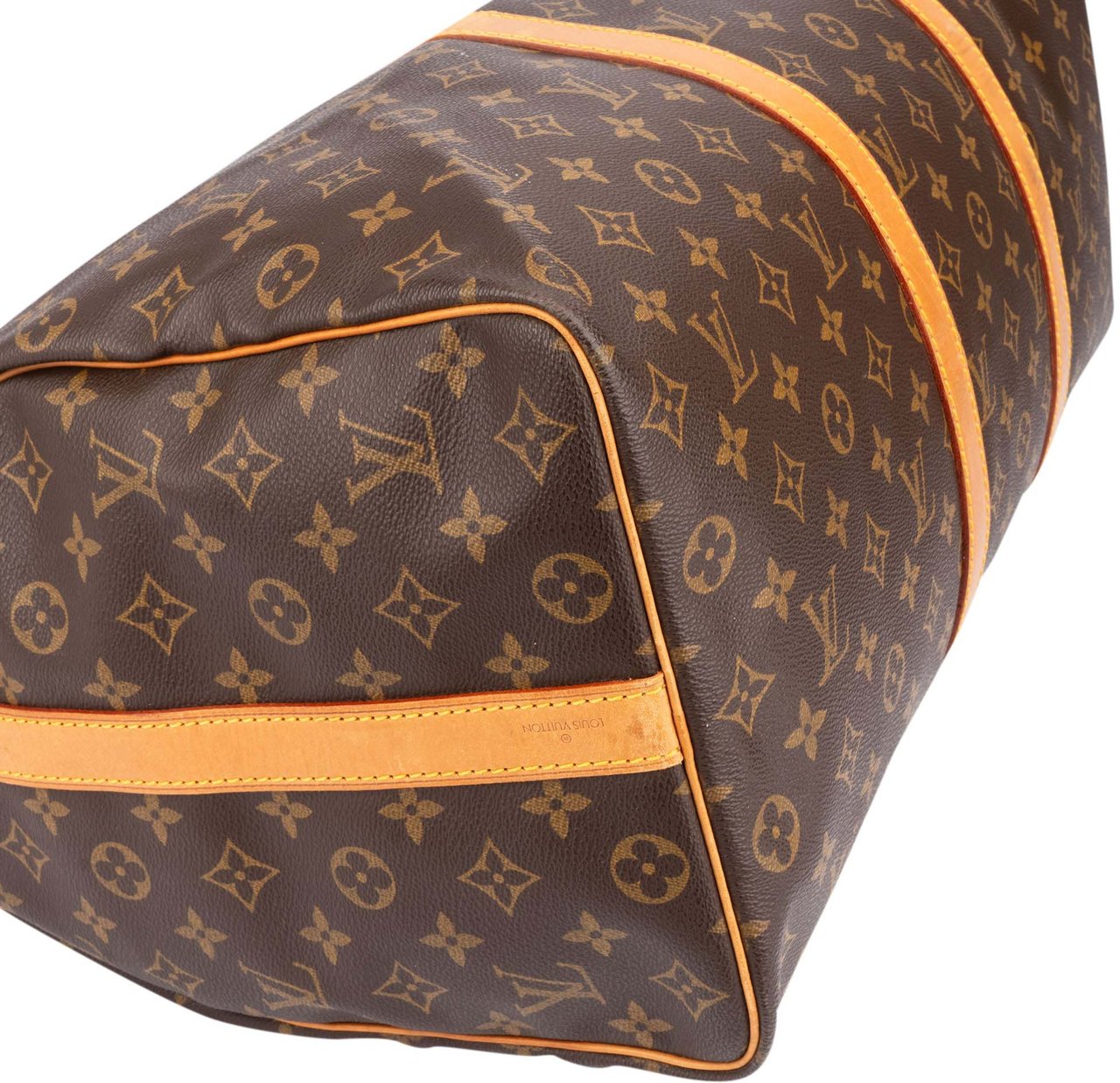 Louis Vuitton Louis Vuitton Canvas Monogram Keepall 50 Bandouliere Bruin