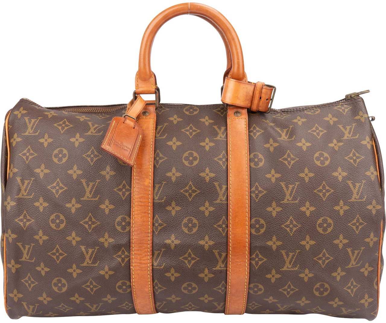 Louis Vuitton Louis Vuitton Canvas Monogram Keepall 45 Bruin