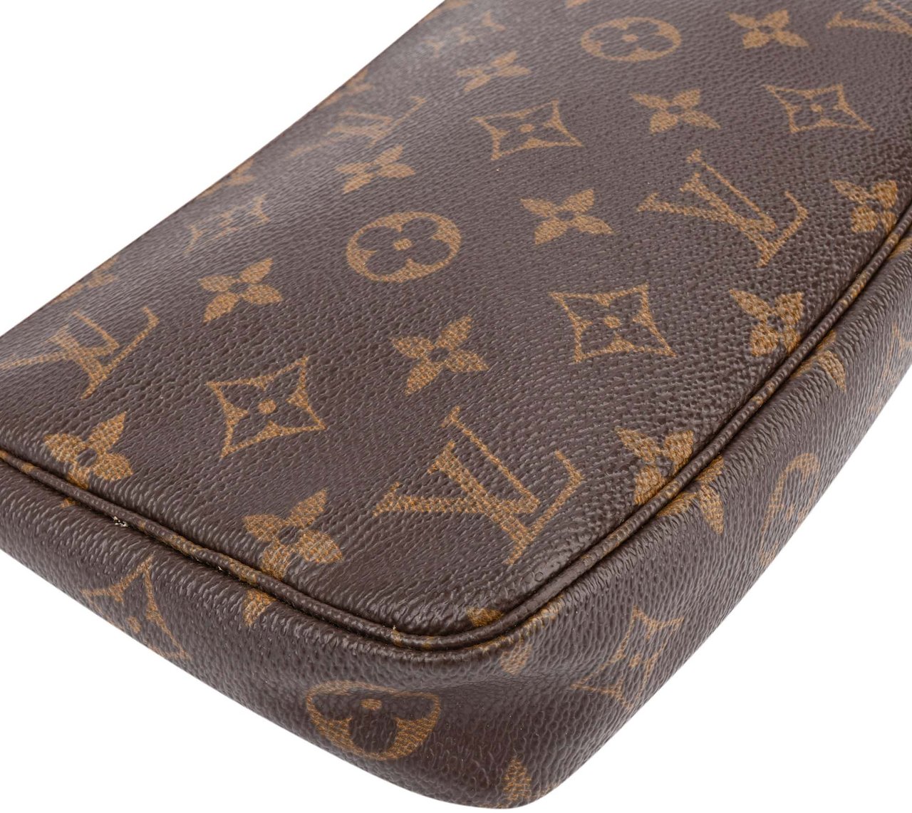 Louis Vuitton Louis Vuitton Canvas Monogram Pochette Accessoire Handbag Bruin