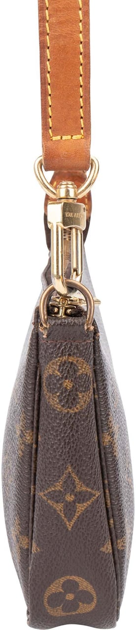 Louis Vuitton Louis Vuitton Canvas Monogram Pochette Accessoire Crossbody Bag Bruin
