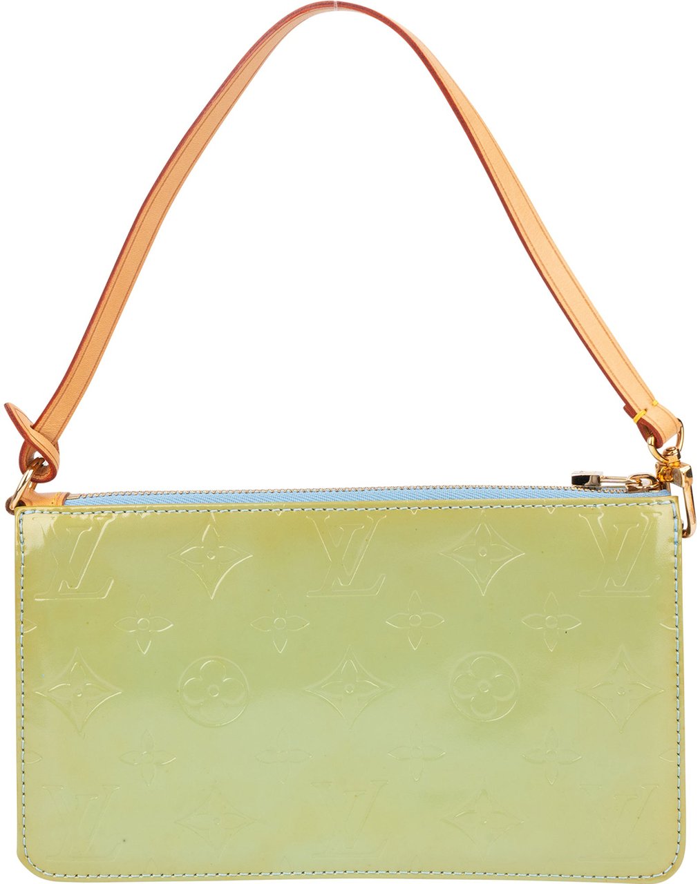 Louis Vuitton Louis Vuitton Green Vernis Monogram Lexington Pochette Handbag Groen