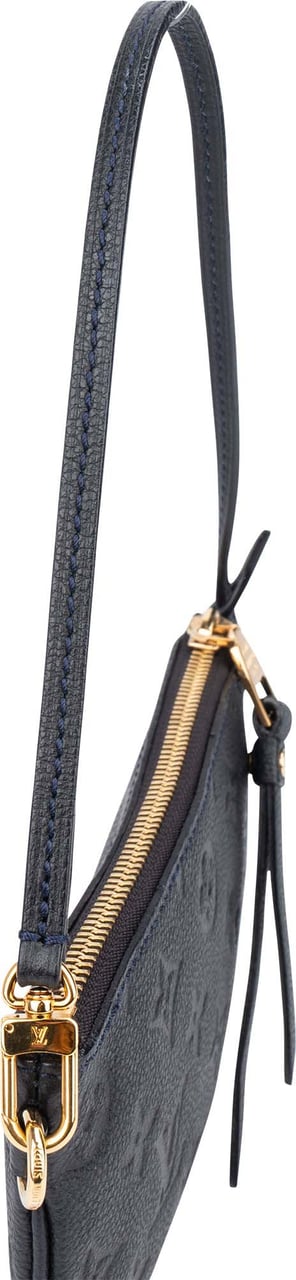 Louis Vuitton Louis Vuitton Bleu Empreinte Monogram Citadine Pochette Accessoire Handbag Blauw