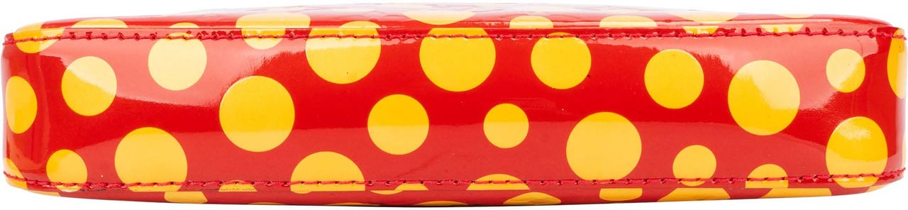 Louis Vuitton Louis Vuitton Limited Yayoi Kusama NM Pochette Accessoire Shoulder Bag Rood