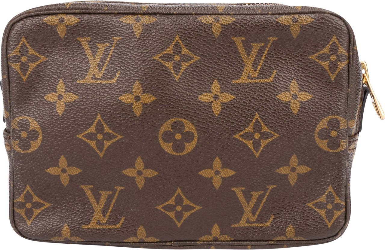 Louis Vuitton Louis Vuitton Canvas Monogram Trousse Toilette 18 Pouch Bruin