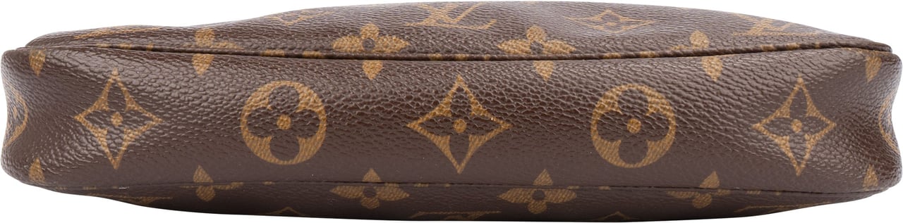 Louis Vuitton Louis Vuitton Canvas Monogram Pochette Accessoire Handbag Bruin