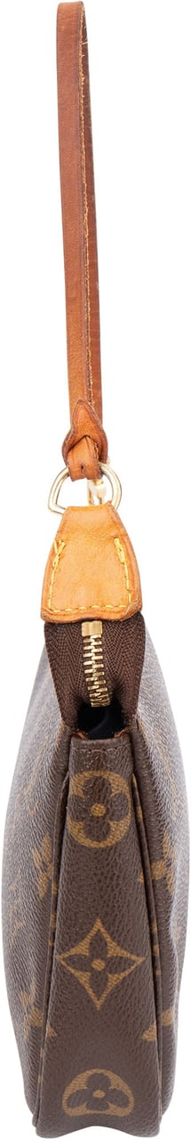 Louis Vuitton Louis Vuitton Canvas Monogram Pochette Accessoire Handbag Bruin