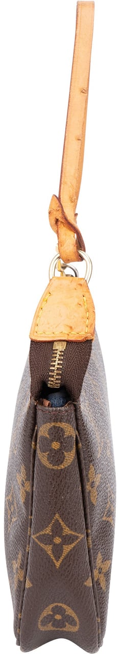Louis Vuitton Louis Vuitton Canvas Monogram Pochette Accessoire Handbag Bruin