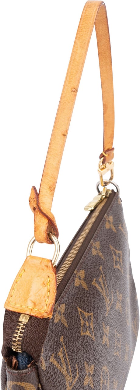 Louis Vuitton Louis Vuitton Canvas Monogram Pochette Accessoire Handbag Bruin