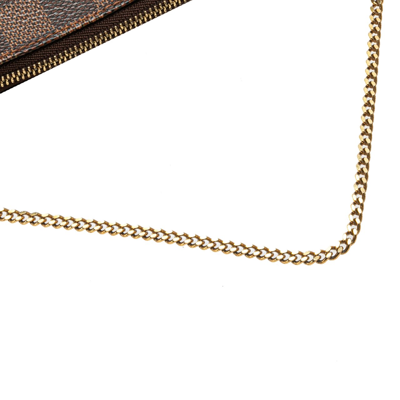 Louis Vuitton Damier Ebene Mini Pochette Accessoires Bruin
