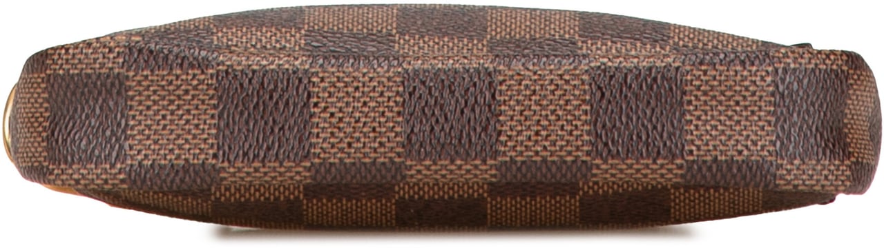 Louis Vuitton Damier Ebene Mini Pochette Accessoires Bruin