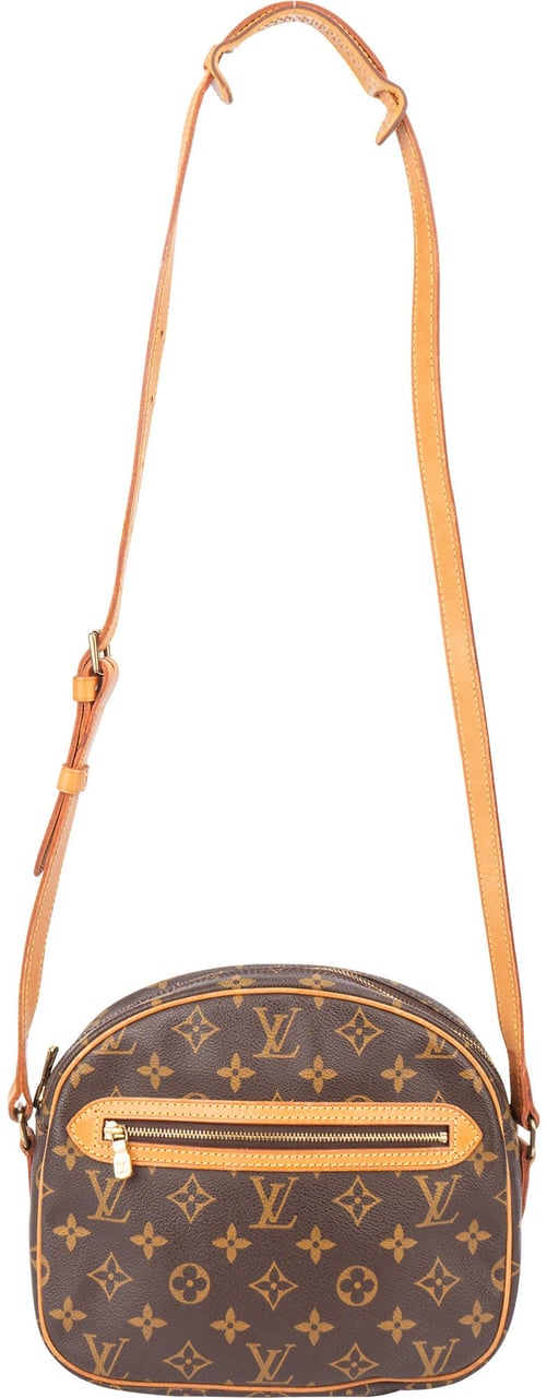 Louis Vuitton Louis Vuitton Canvas Monogram Senlis Crossbody Bag Bruin