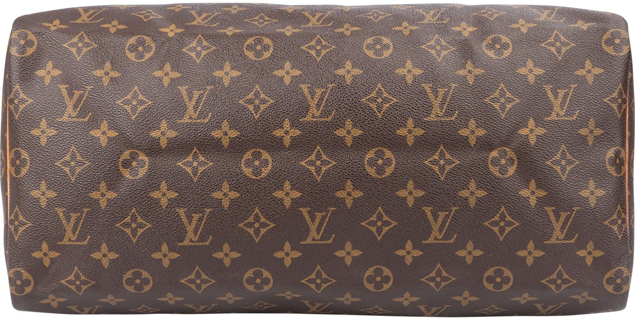 Louis Vuitton Louis Vuitton Canvas Monogram Speedy 40 Handbag Bruin