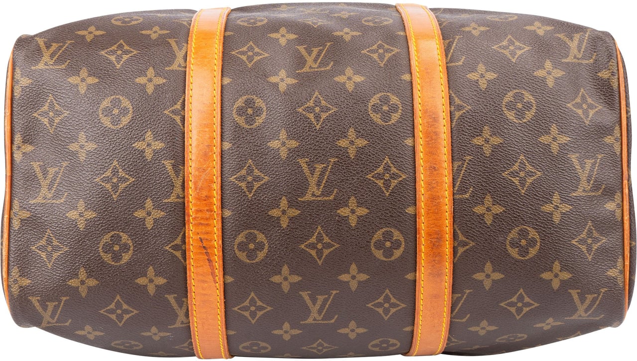 Louis Vuitton Louis Vuitton Canvas Monogram Sac Souple 35 Handbag Bruin