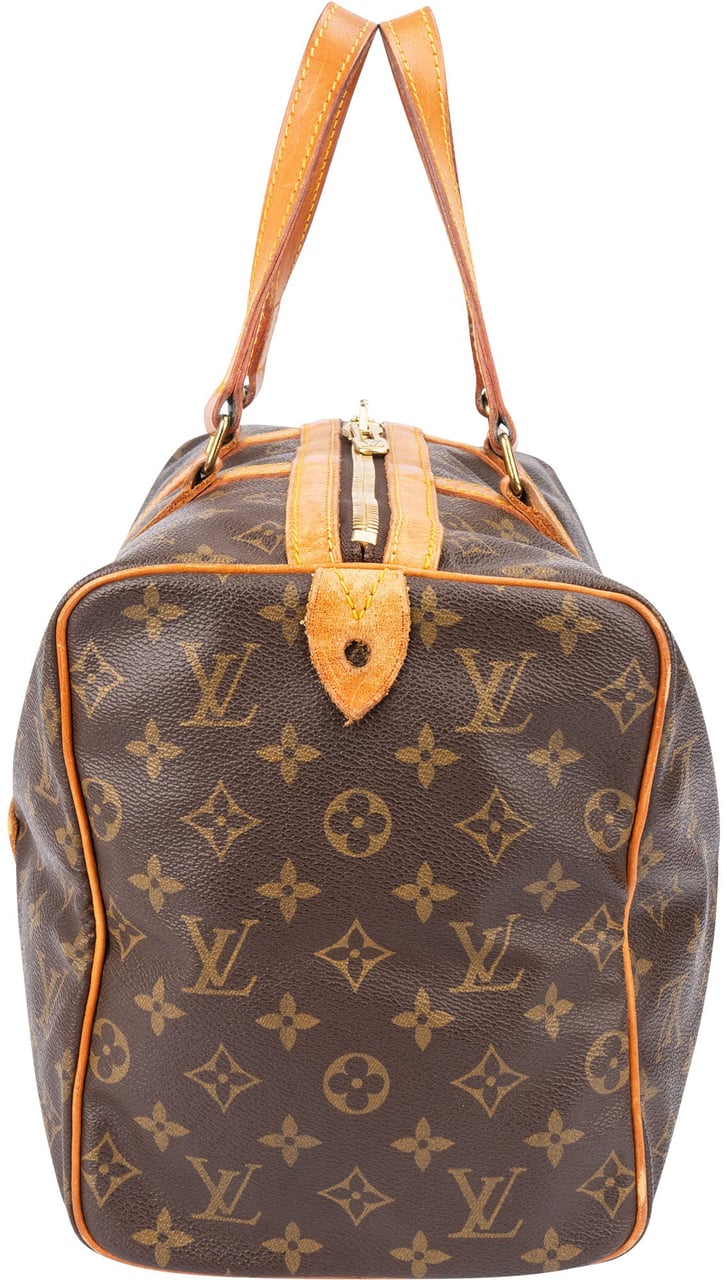 Louis Vuitton Louis Vuitton Canvas Monogram Sac Souple 35 Handbag Bruin