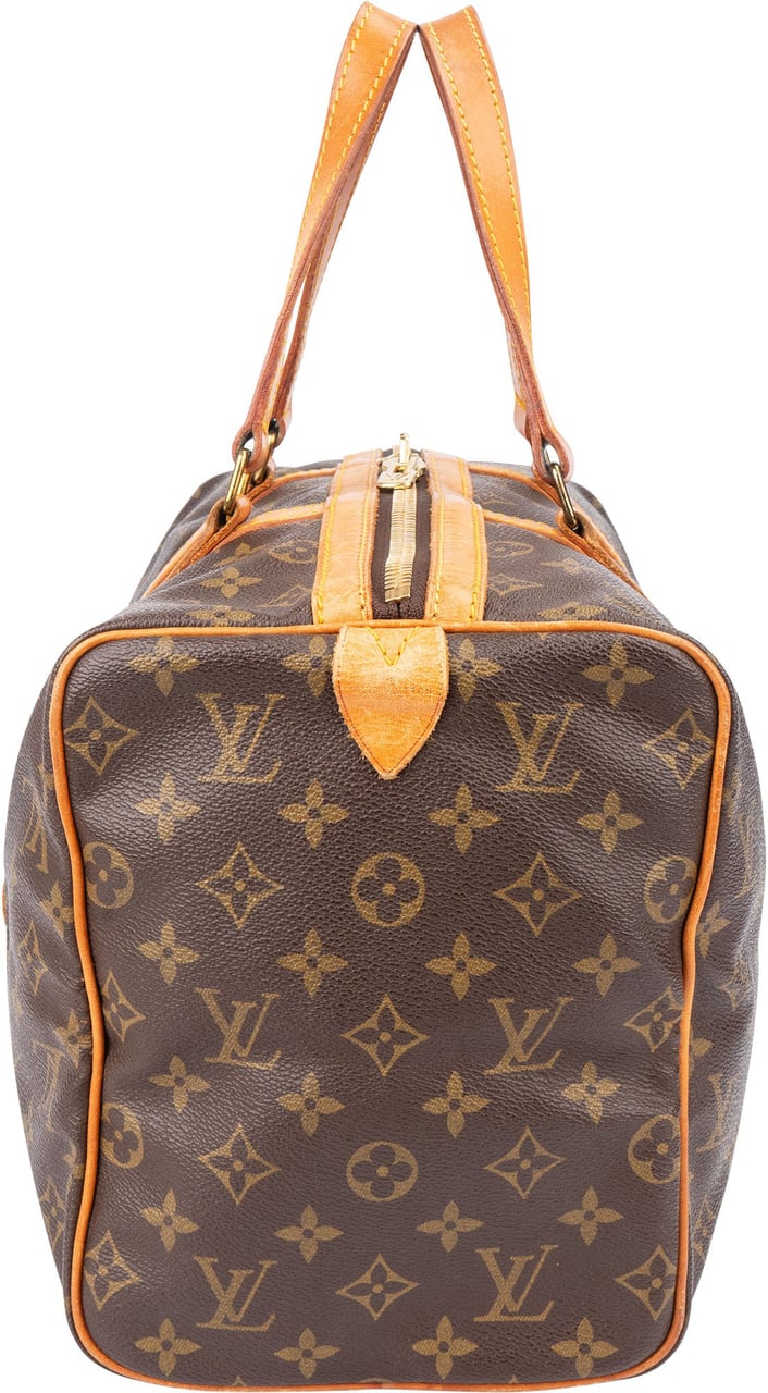 Louis Vuitton Louis Vuitton Canvas Monogram Sac Souple 35 Handbag Bruin