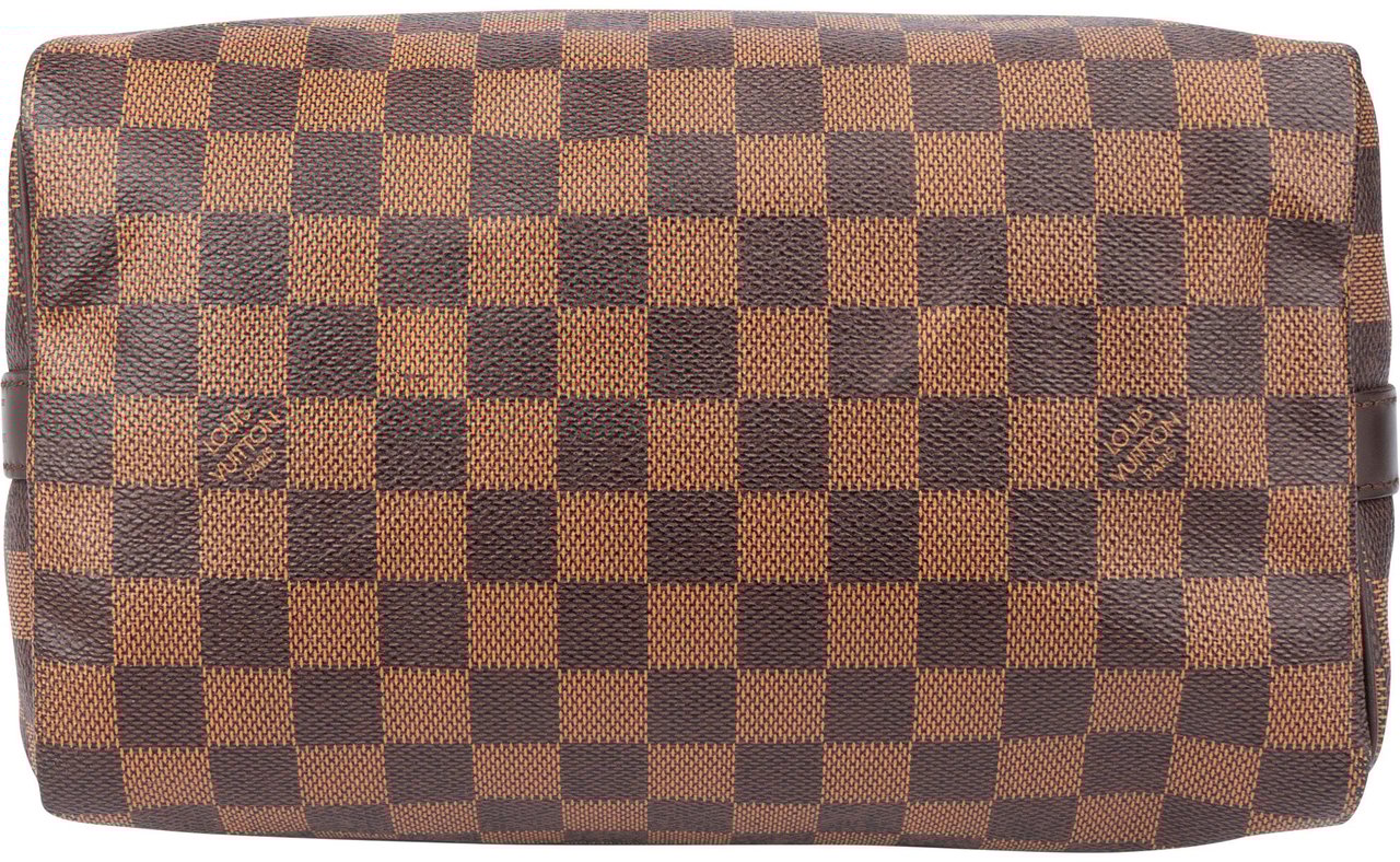 Louis Vuitton Louis Vuitton Damier Ebene Monogram Speedy 25 Handbag Bruin