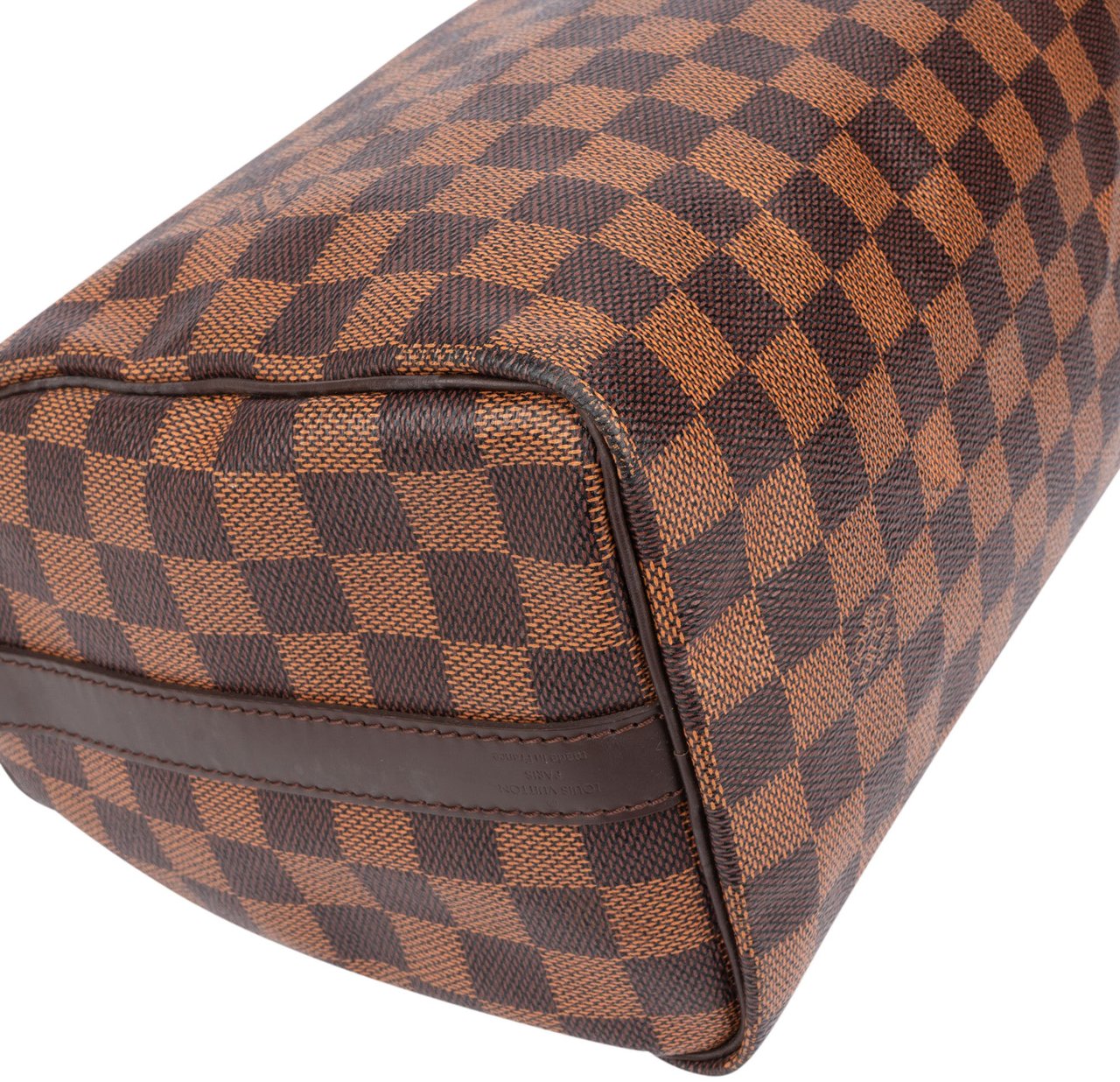 Louis Vuitton Louis Vuitton Damier Ebene Monogram Speedy 25 Handbag Bruin