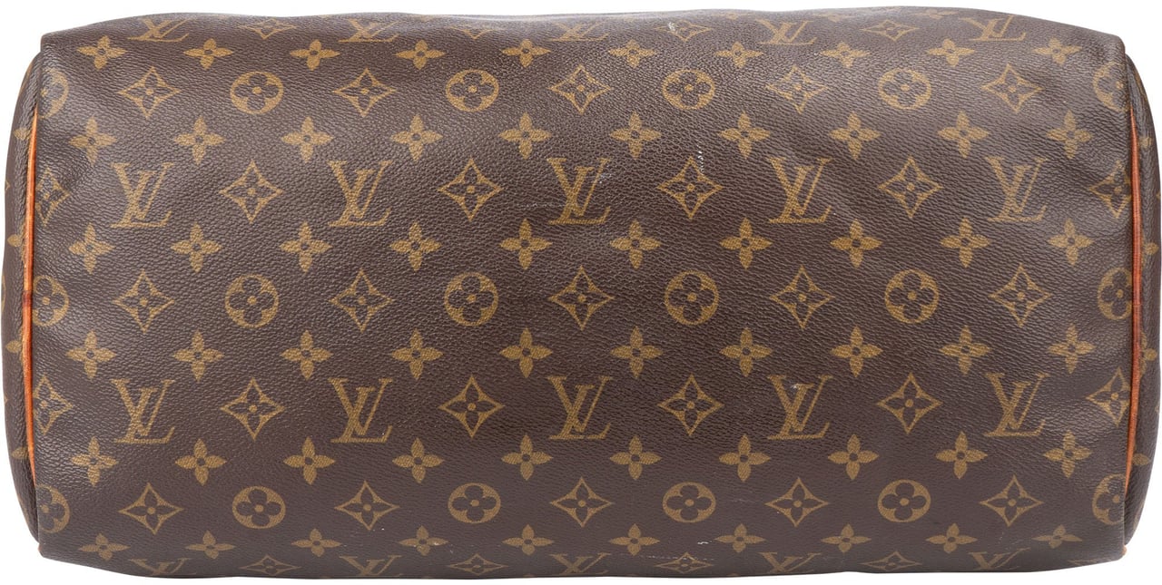 Louis Vuitton Louis Vuitton Canvas Monogram Speedy 40 Handbag Bruin