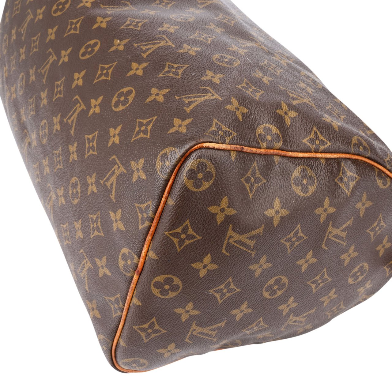 Louis Vuitton Louis Vuitton Canvas Monogram Speedy 40 Handbag Bruin