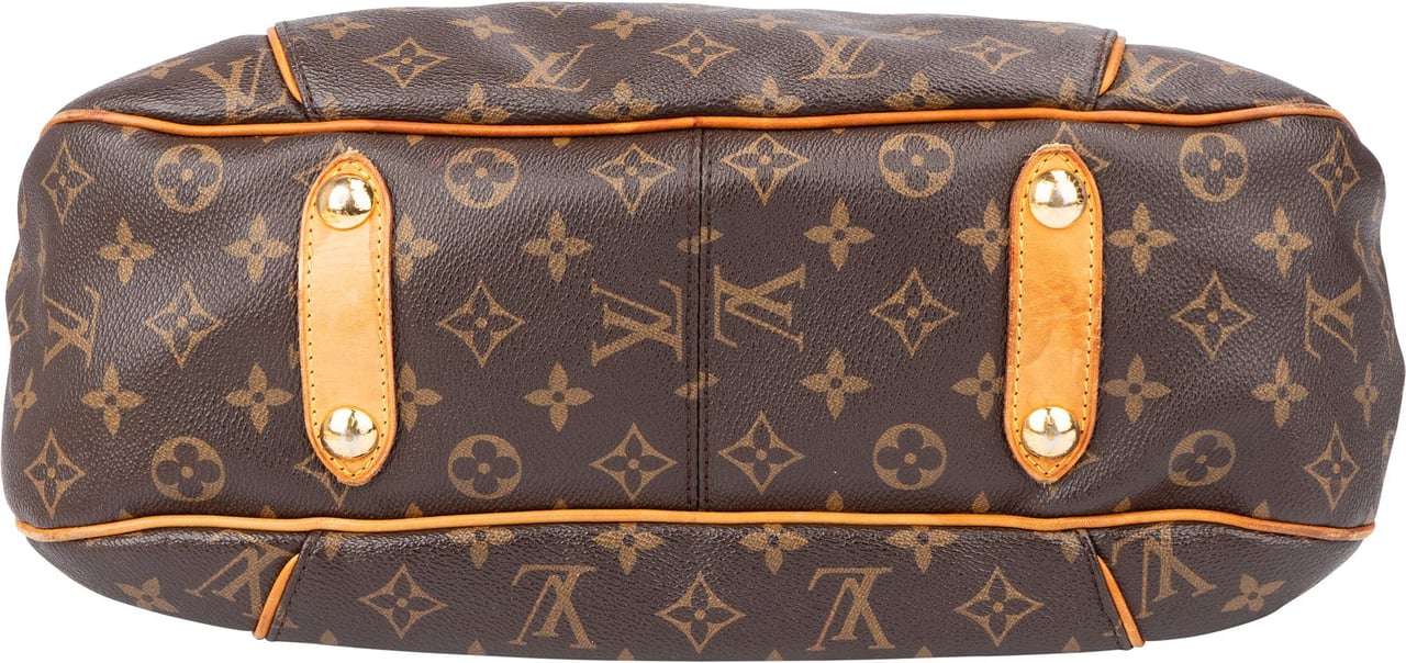 Louis Vuitton Louis Vuitton Canvas Monogram Galliera PM Handbag Bruin