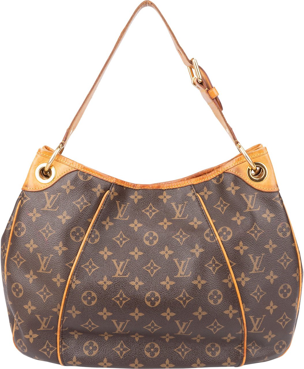 Louis Vuitton Louis Vuitton Canvas Monogram Galliera PM Handbag Bruin