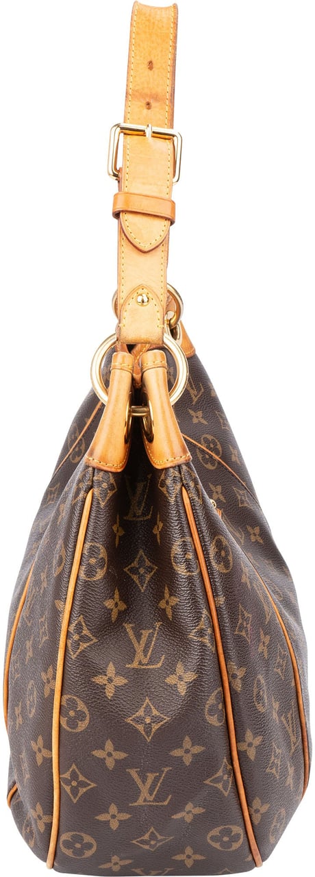 Louis Vuitton Louis Vuitton Canvas Monogram Galliera PM Handbag Bruin