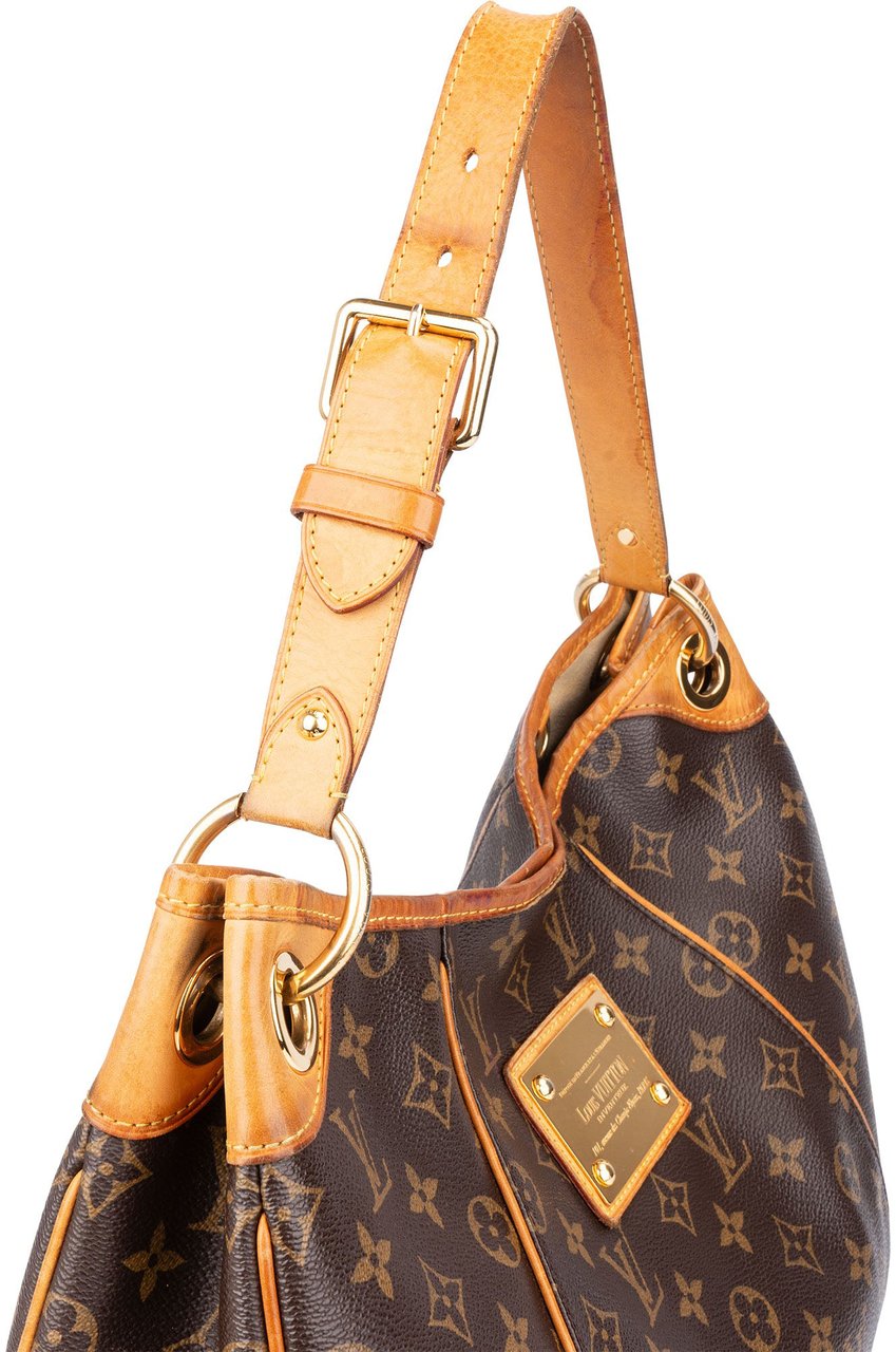 Louis Vuitton Louis Vuitton Canvas Monogram Galliera PM Handbag Bruin