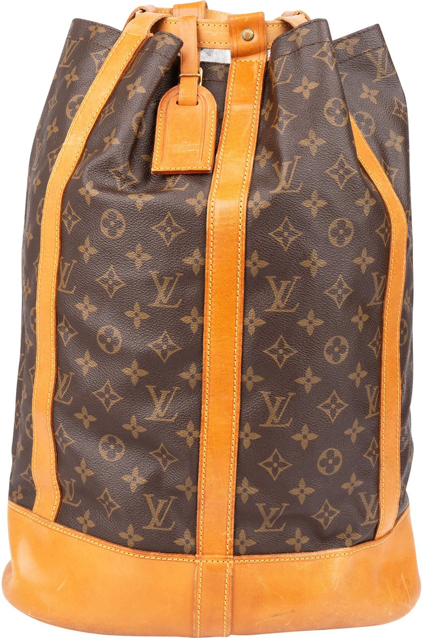 Louis Vuitton Louis Vuitton Canvas Monogram Randonnee GM Backpack Bruin