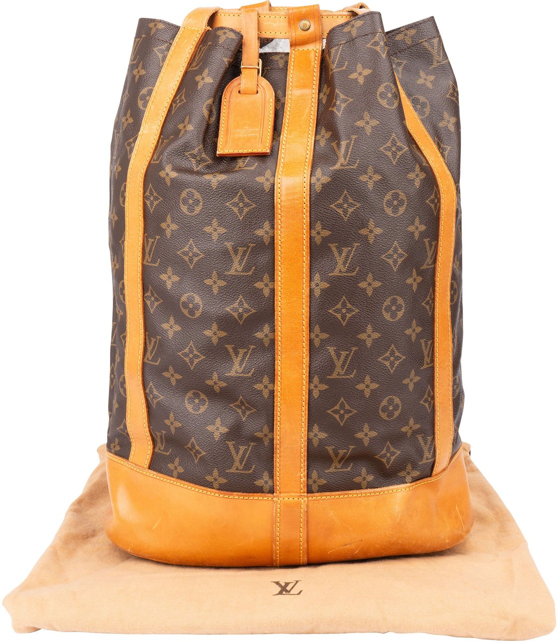 Louis Vuitton Louis Vuitton Canvas Monogram Randonnee GM Backpack Bruin