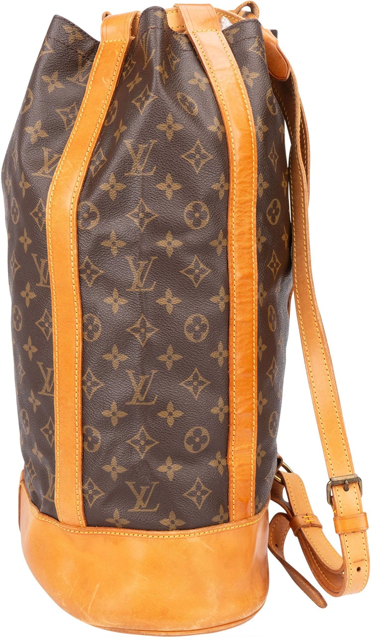 Louis Vuitton Louis Vuitton Canvas Monogram Randonnee GM Backpack Bruin
