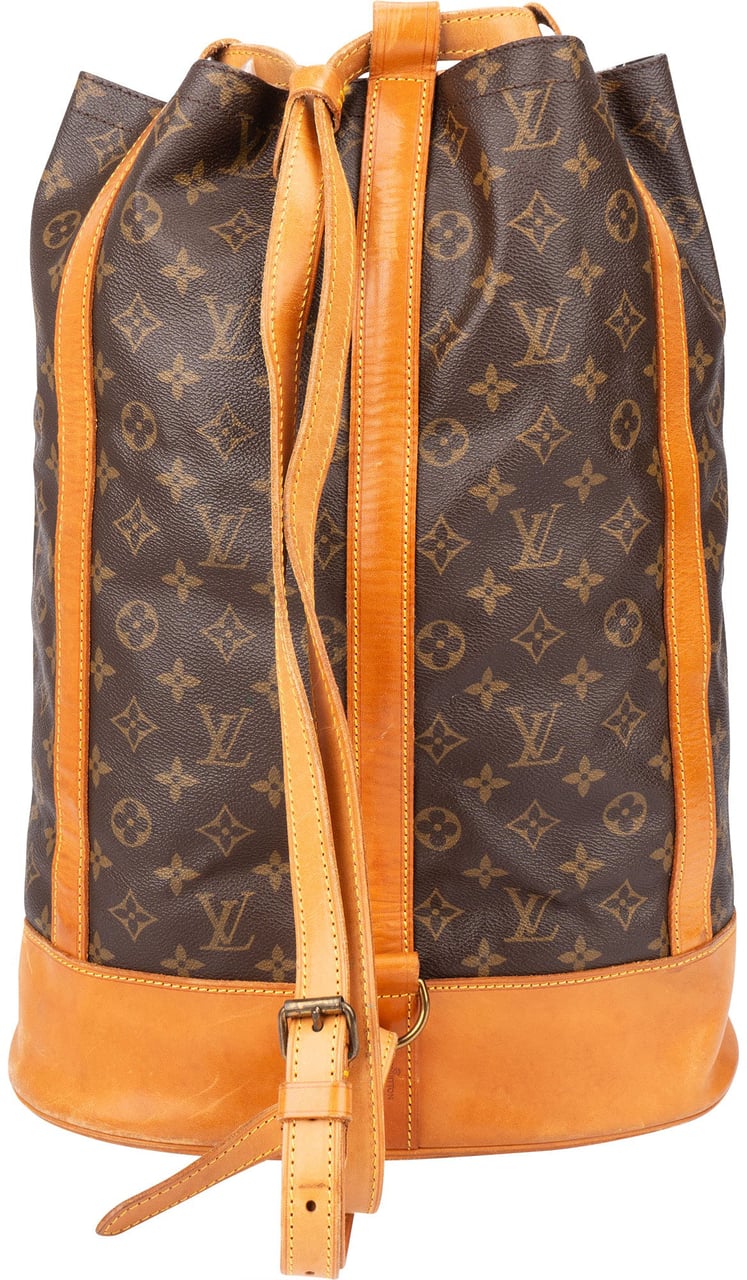 Louis Vuitton Louis Vuitton Canvas Monogram Randonnee GM Backpack Bruin