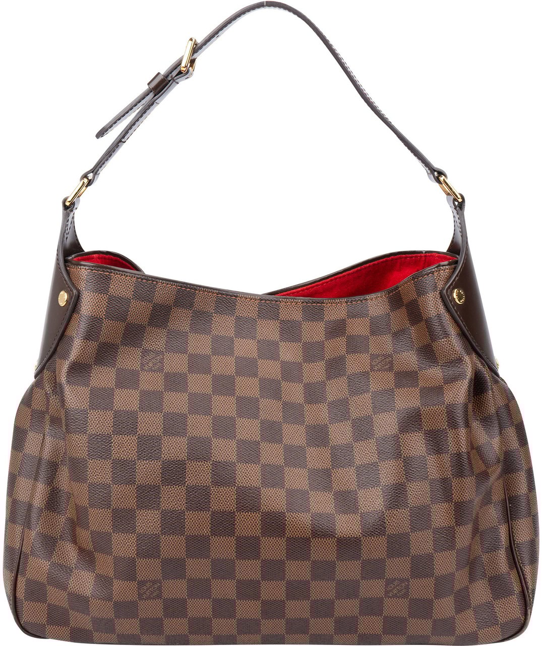 Louis Vuitton Louis Vuitton Damier Ebene Monogram Reggia Handbag Bruin