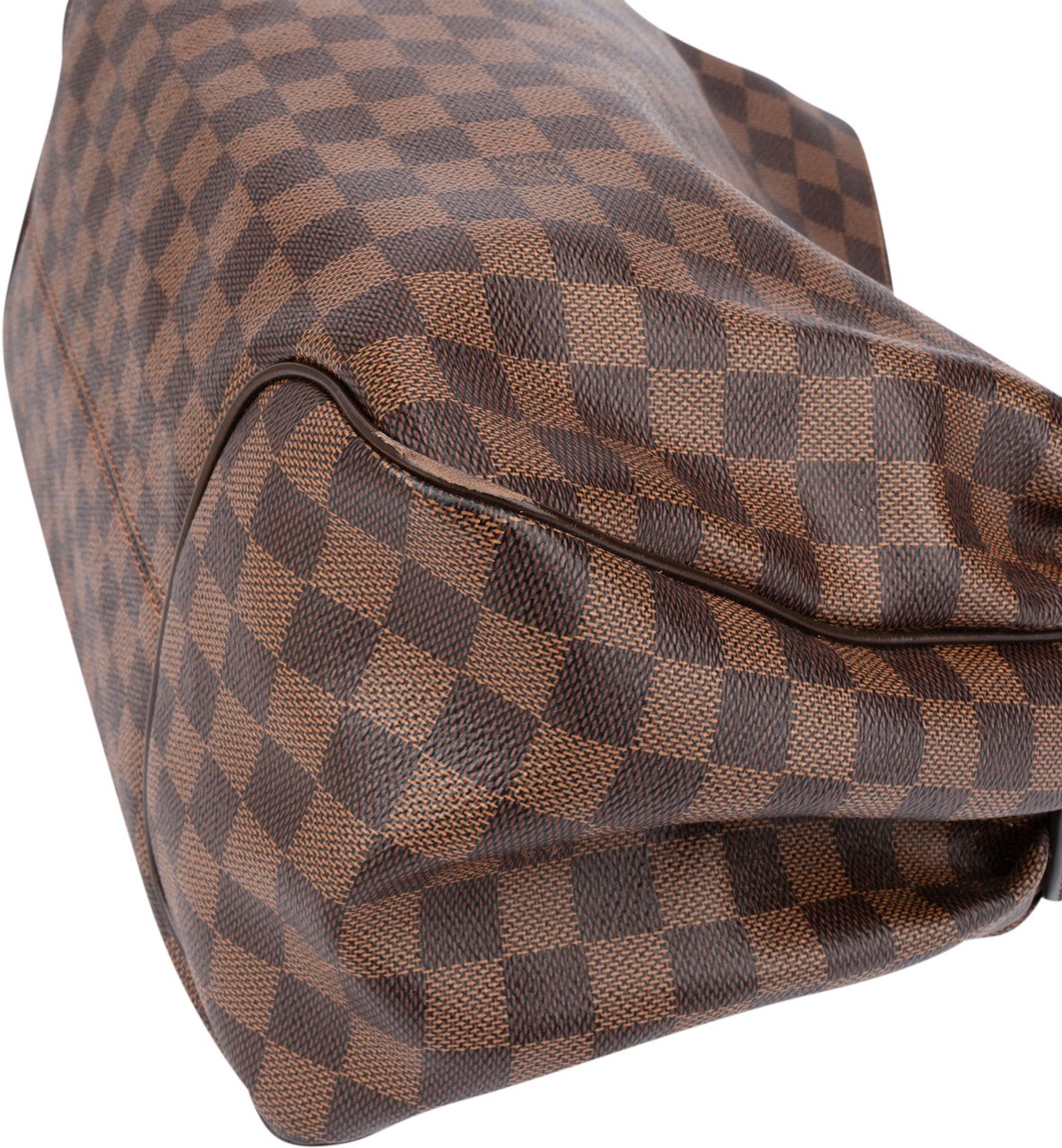 Louis Vuitton Damier Ebene Monogram Reggia Handbag Bruin
