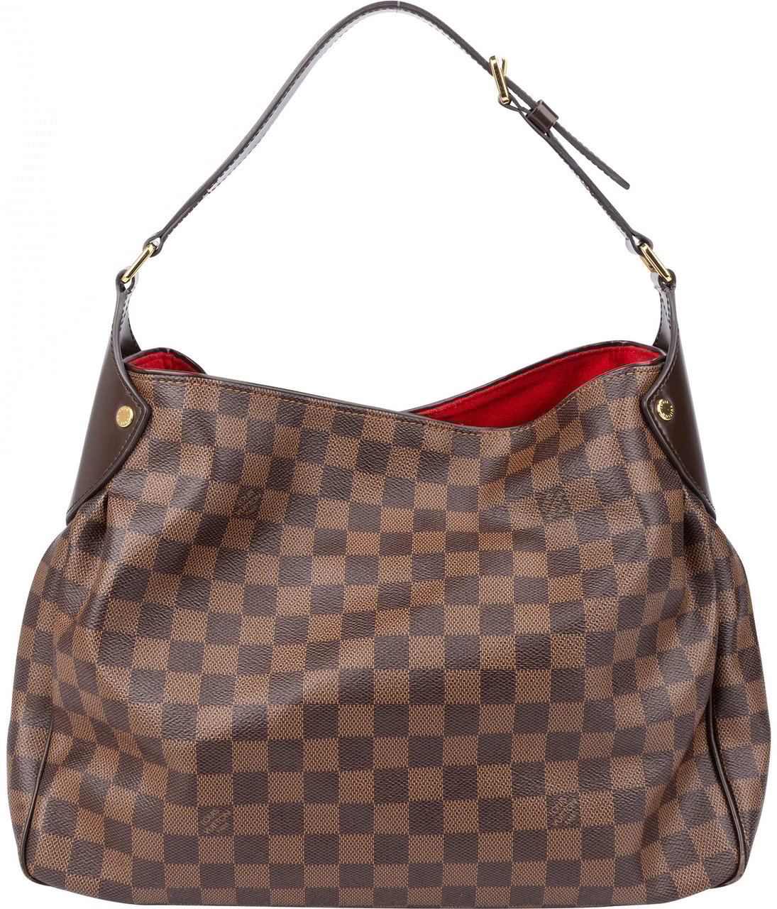 Louis Vuitton Louis Vuitton Damier Ebene Monogram Reggia Handbag Bruin
