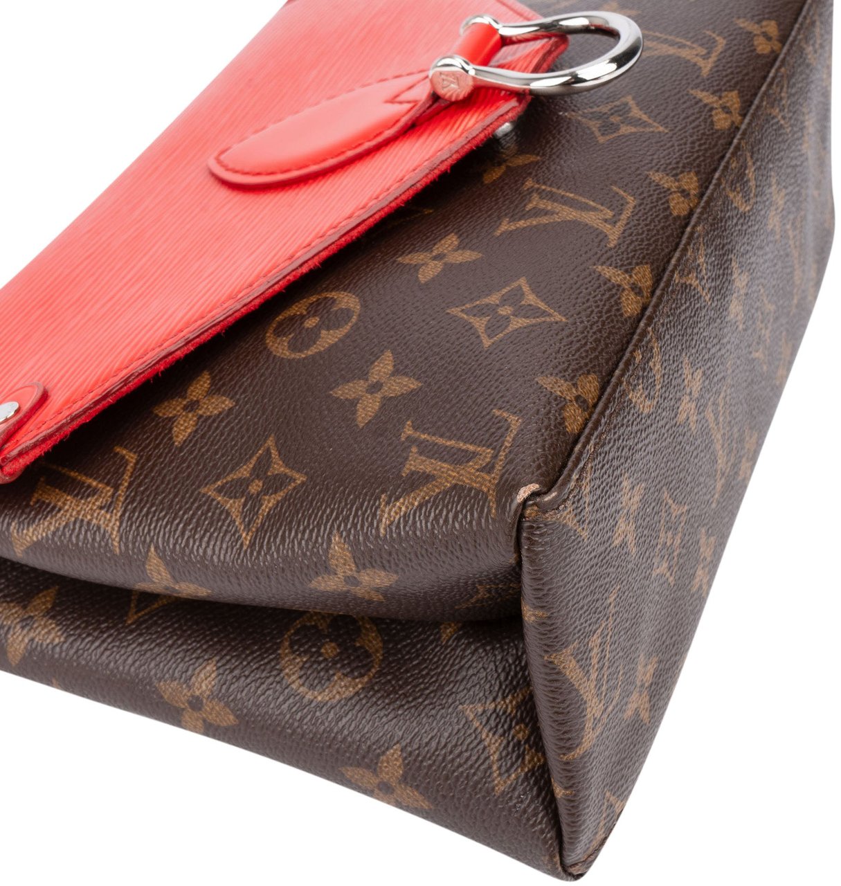 Louis Vuitton Louis Vuitton Canvas Epi Leather Saint Michel PM Crossbody Bag Bruin